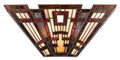 Quoizel Classic Craftsman Sconce - Stained Glass Classic Craftsman Sconce