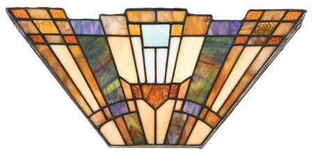 Quoizel Inglenook Sconce - Stained Glass Inglenook Sconce Shade