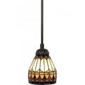 Quoizel West End Small Pendant - Stained Glass West End Small Pendant