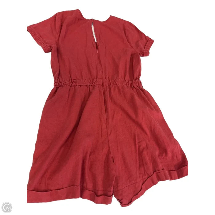 Romper By Sonoma In Red, Size: 12