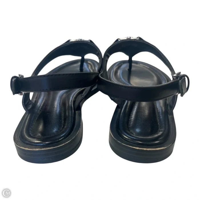 Sandals Designer By Michael Kors In Black, Size: 7.5