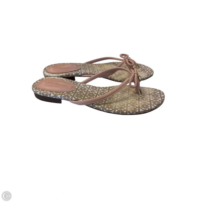 Sandals Designer By Kate Spade In Pink, Size: 7.5