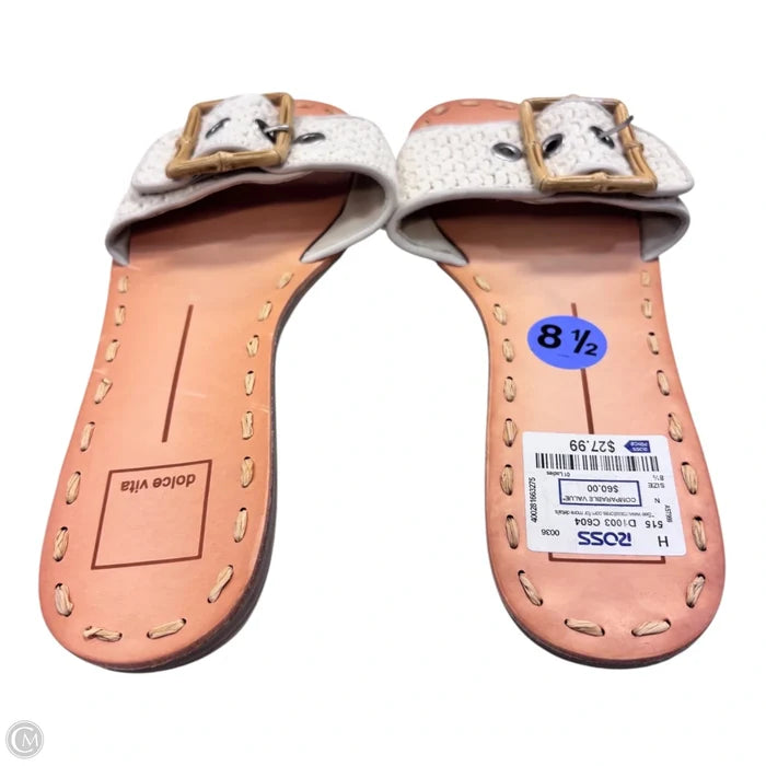 Sandals Flats By Dolce Vita In Cream, Size: 8.5