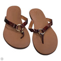 Sandals Flip Flops By Fitflop In Brown, Size: 8.5