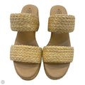 Sandals Heels Platform By No Boundaries In Beige, Size: 10
