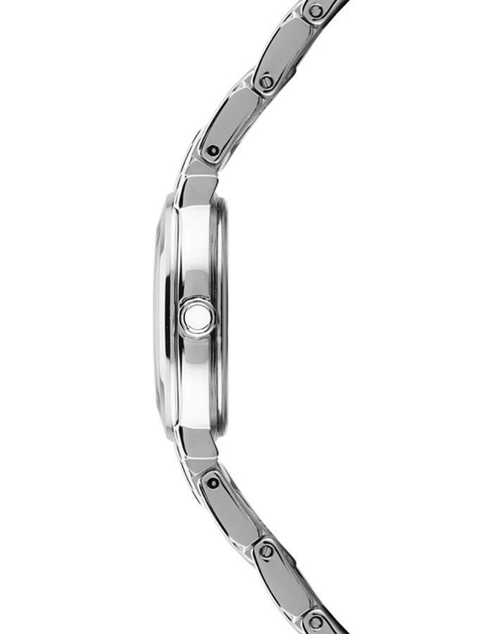 Seiko Womens Tressia Diamond Watch - Mother of Pearl Dial - Stainless Bracelet - SUP353A
