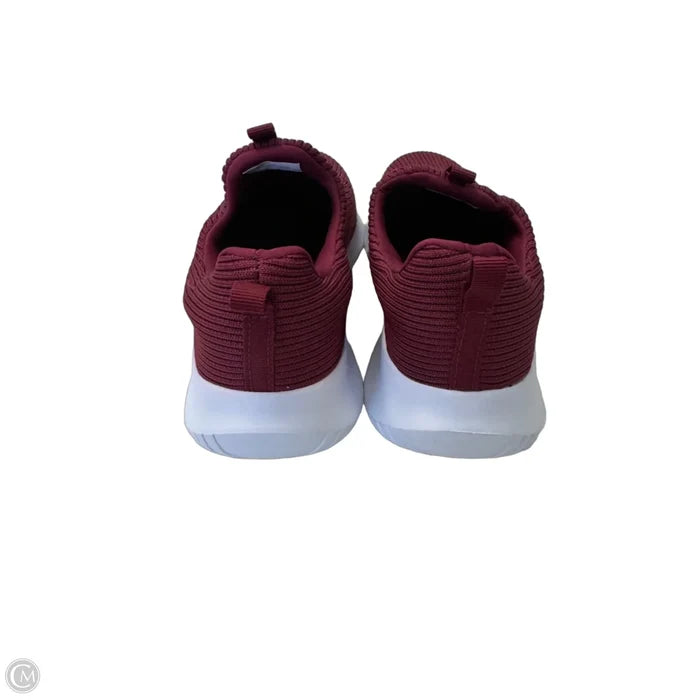 Shoes Athletic By Crane In Maroon, Size: 9
