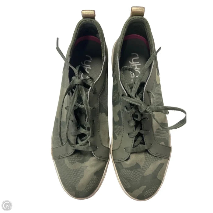Shoes Athletic By Ryka In Camouflage Print, Size: 7