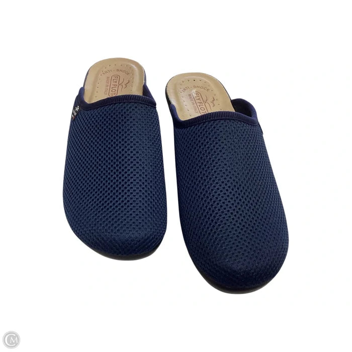 Shoes Flats By Clothes Mentor In Navy, Size: 8