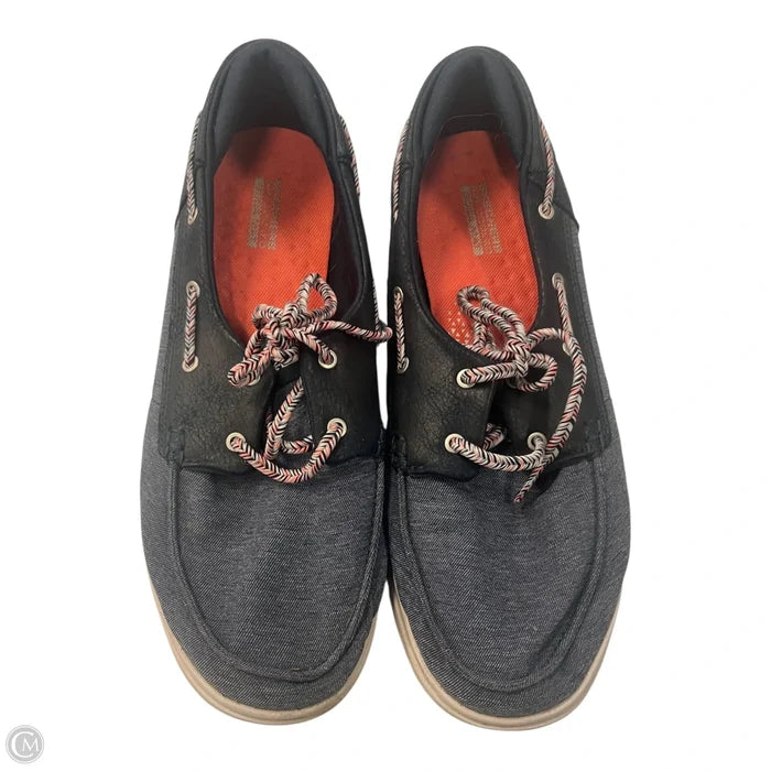 Shoes Flats By Skechers In Blue, Size: 9.5