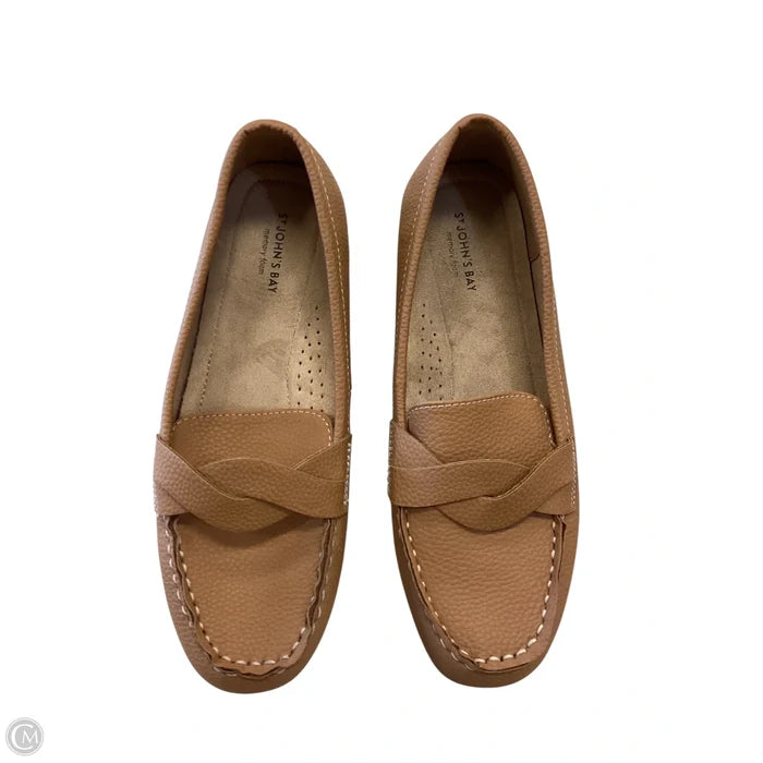 Shoes Flats By St Johns Bay In Brown, Size: 8.5
