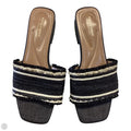Shoes Heels Block By Easy Spirit In Blue & White, Size: 9.5