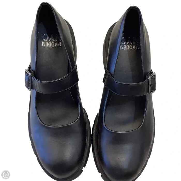 Shoes Heels Block By Madden Nyc In Black, Size: 8