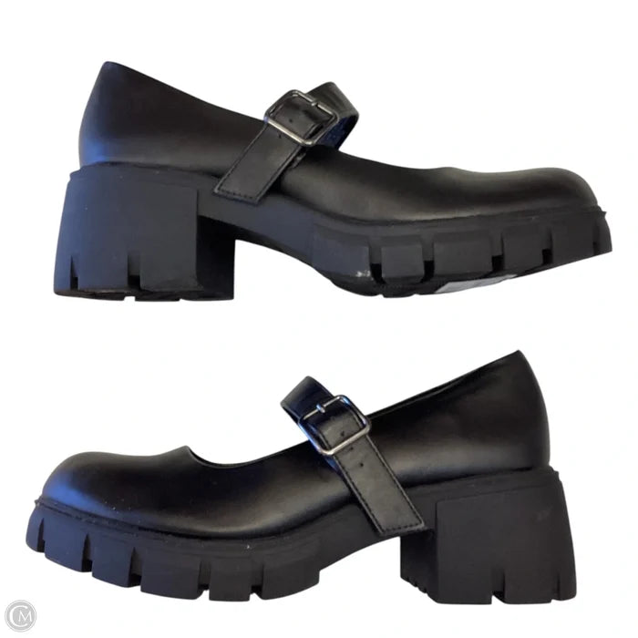 Shoes Heels Block By Madden Nyc In Black, Size: 8