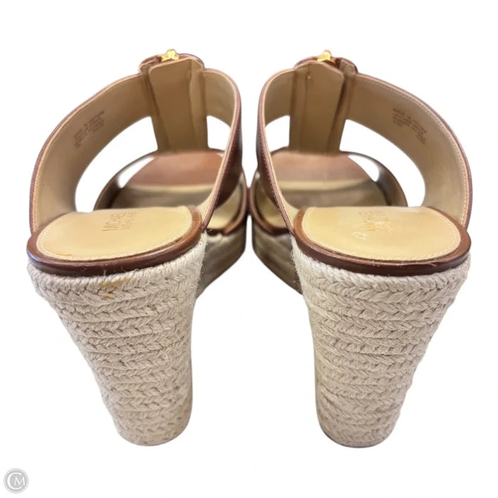 Shoes Heels Block By Michael By Michael Kors In Brown, Size: 9