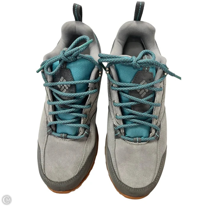 Shoes Hiking By Columbia In Grey, Size: 9.5