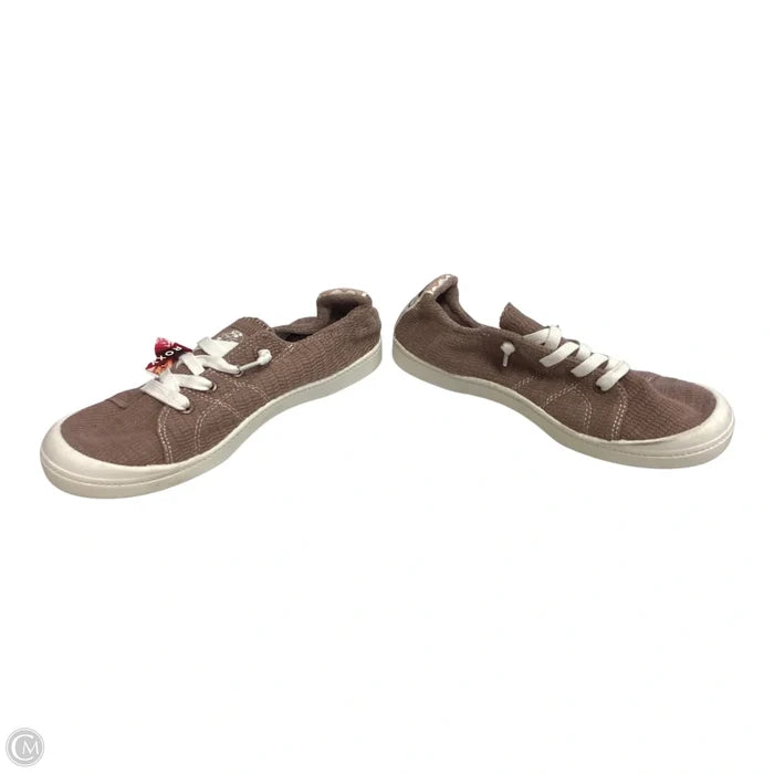 Shoes Sneakers By Roxy In Brown, Size: 8.5