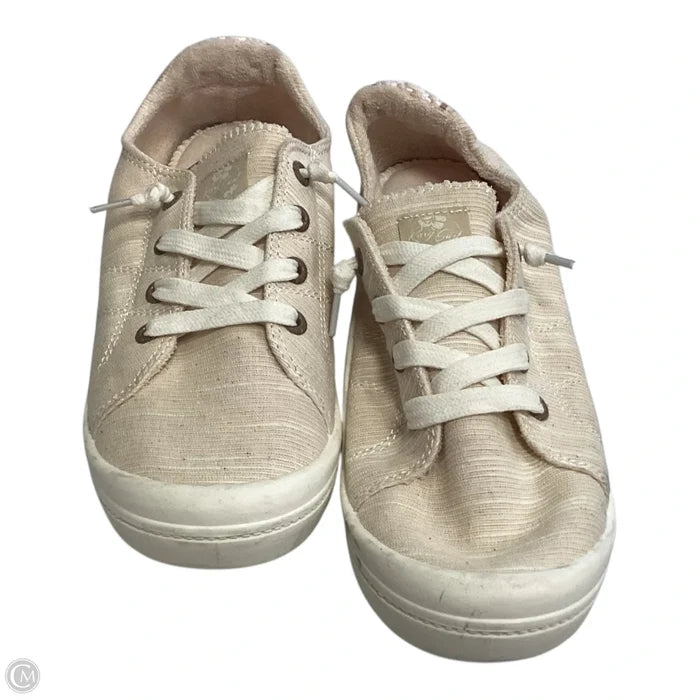 Shoes Sneakers By Roxy In Tan, Size: 8.5