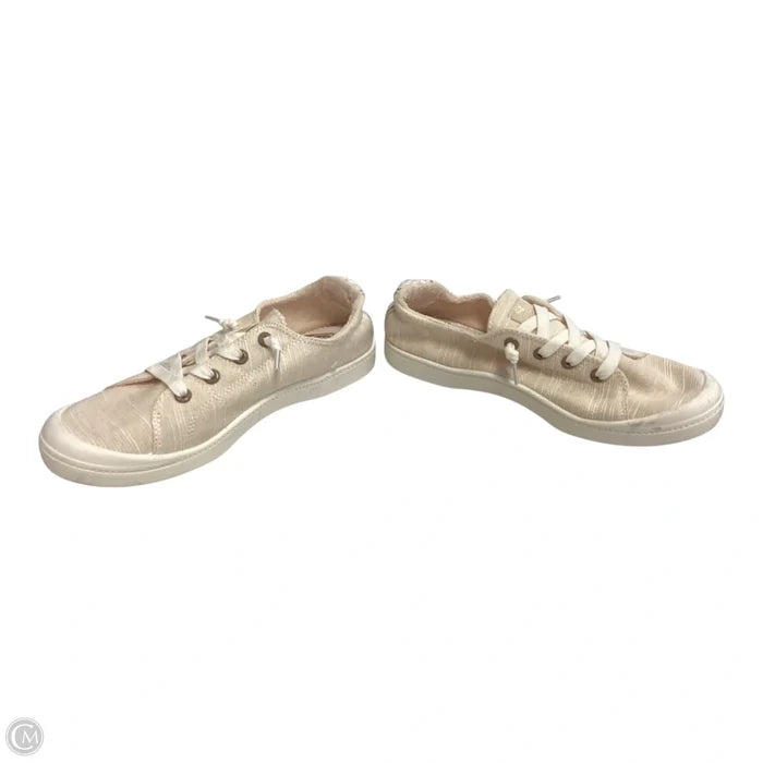 Shoes Sneakers By Roxy In Tan, Size: 8.5