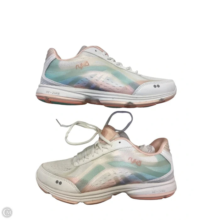 Shoes Sneakers By Ryka In Blue & White, Size: 6