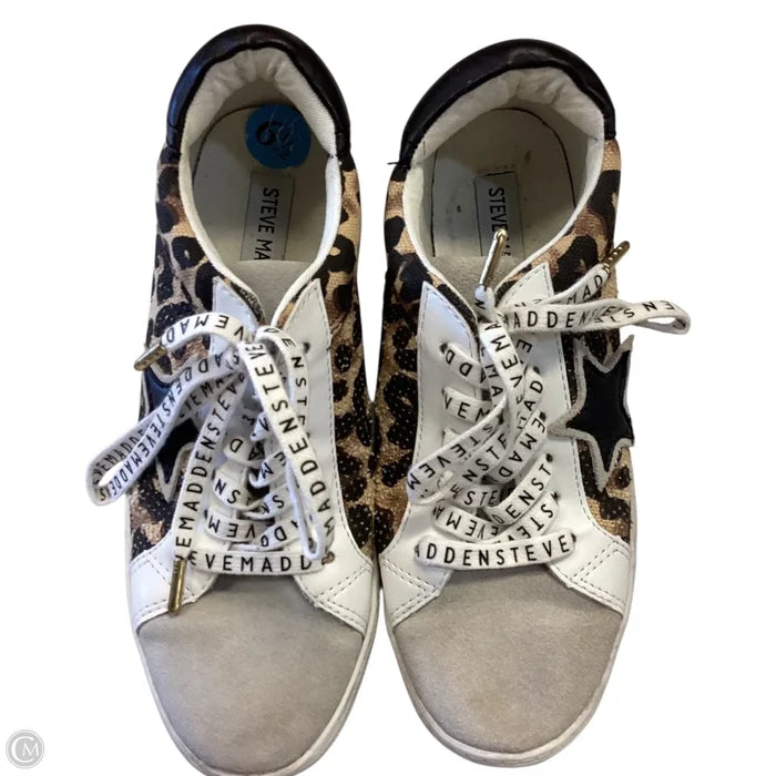 Shoes Sneakers By Steve Madden In Animal Print, Size: 6.5