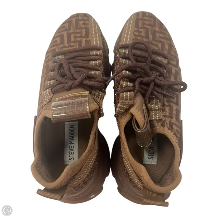 Shoes Sneakers By Steve Madden In Brown, Size: 6.5