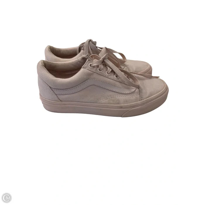 Shoes Sneakers By Vans In Pink, Size: 7