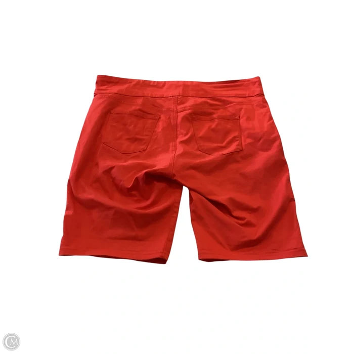 Shorts By Gloria Vanderbilt In Orange, Size: 16