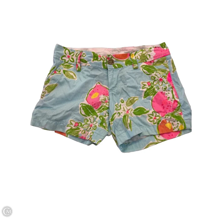 Shorts Designer By Lilly Pulitzer In Blue, Size: 0