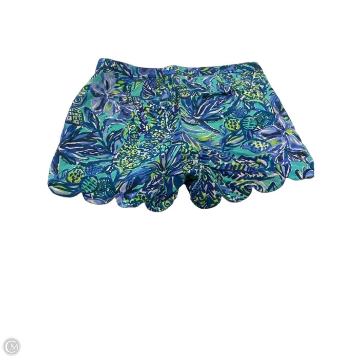 Shorts Designer By Lilly Pulitzer In Blue, Size: 0
