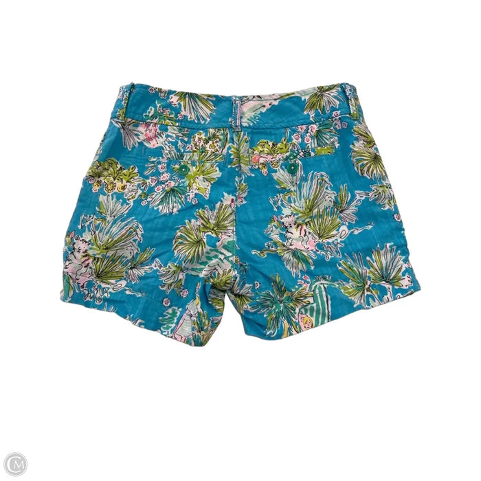 Shorts Designer By Lilly Pulitzer In Blue, Size: 2