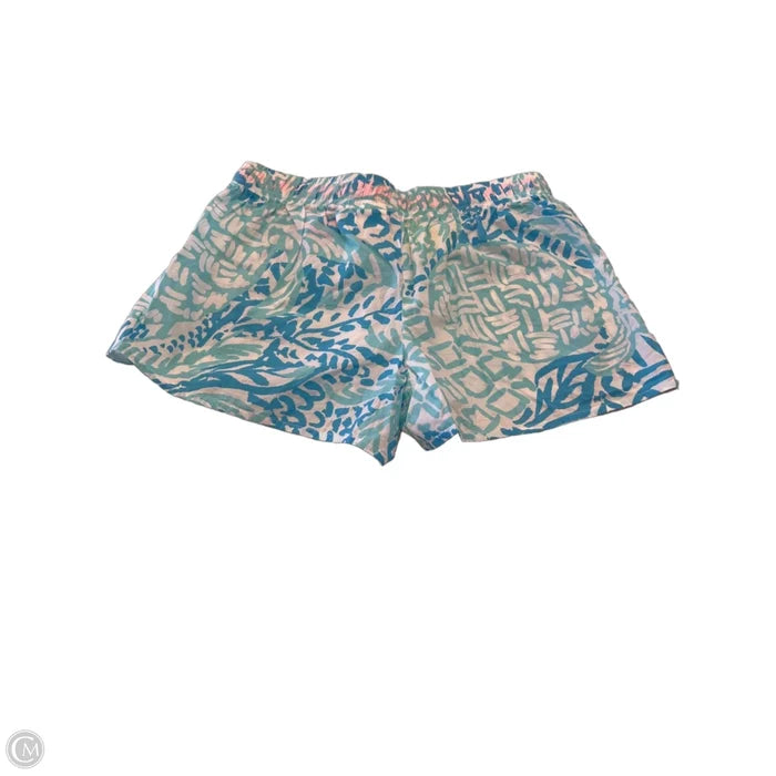 Shorts Designer By Lilly Pulitzer In Blue & White, Size: Xs