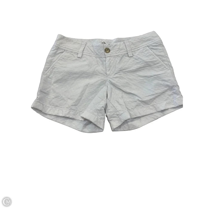 Shorts Designer By Lilly Pulitzer In White, Size: 0