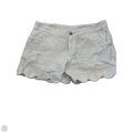 Shorts Designer By Lilly Pulitzer In White, Size: 0