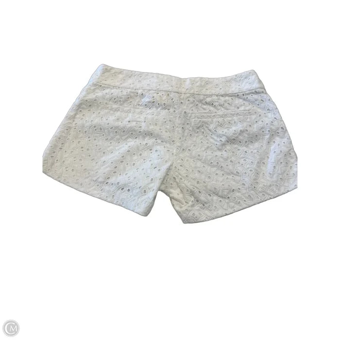 Shorts Designer By Lilly Pulitzer In White, Size: 0