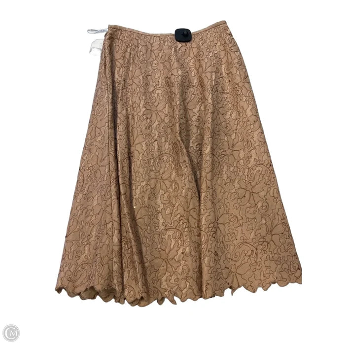 Skirt Designer By Lafayette 148 In Brown, Size: 2