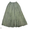 Skirt Maxi By Clothes Mentor In Green, Size: M