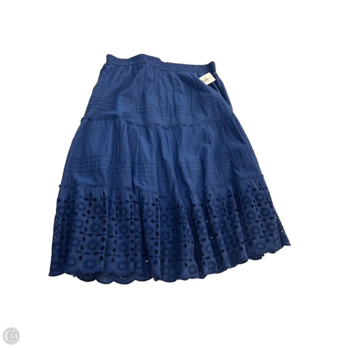 Skirt Maxi By Style And Company In Blue, Size: M