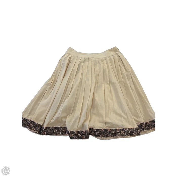 Skirt Midi By Garfield And Marks In Tan, Size: 2