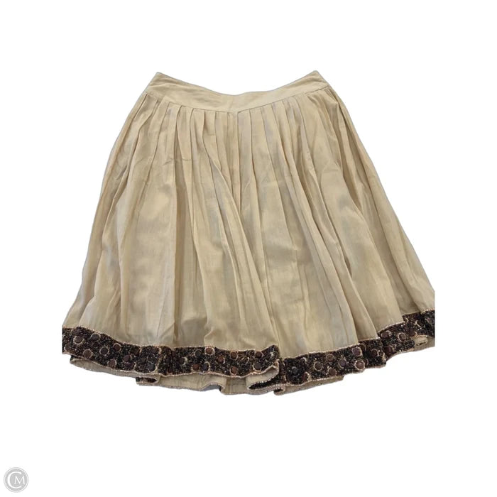 Skirt Midi By Garfield And Marks In Tan, Size: 2