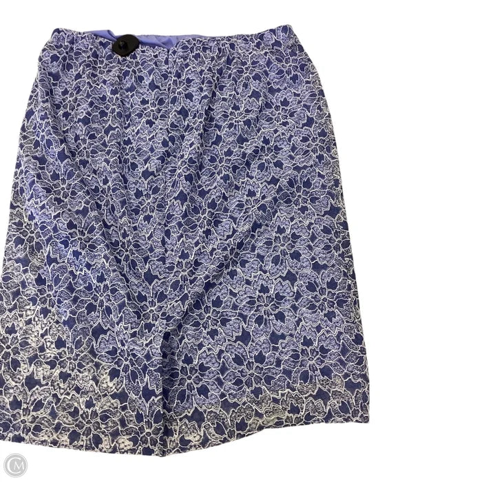 Skirt Midi By Lane Bryant In Purple, Size: 18