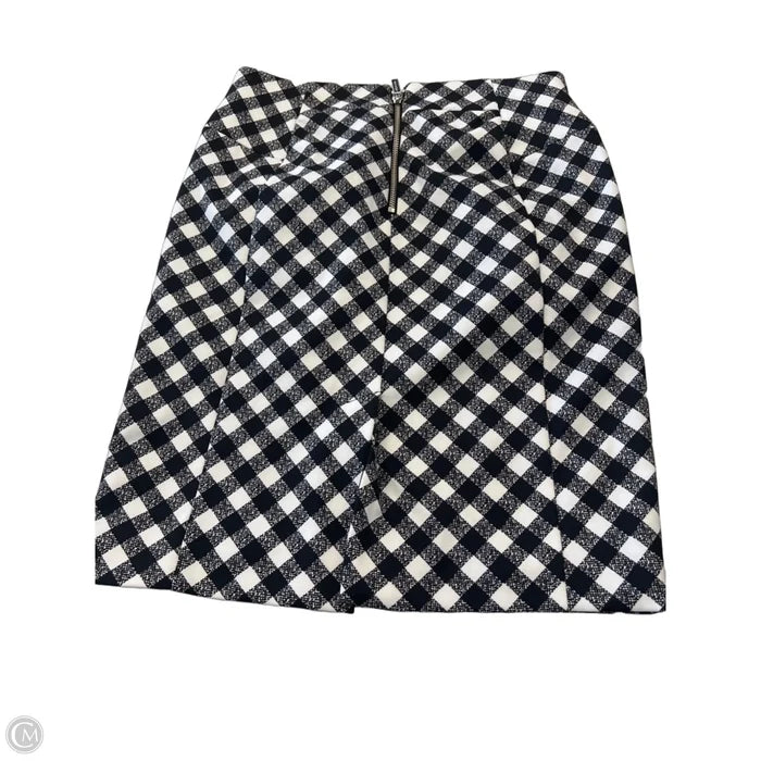Skirt Midi By Michael By Michael Kors In Checkered Pattern, Size: S
