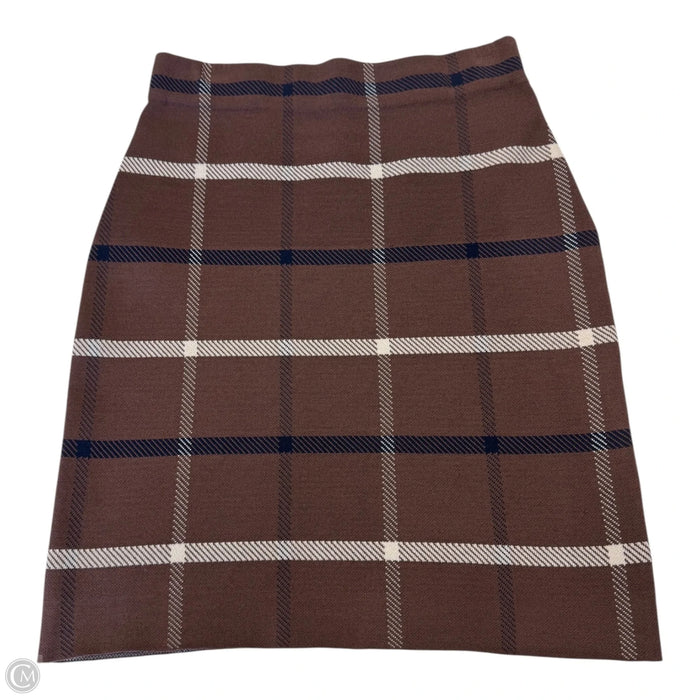 Skirt Mini & Short By Ann Taylor In Brown, Size: Lp
