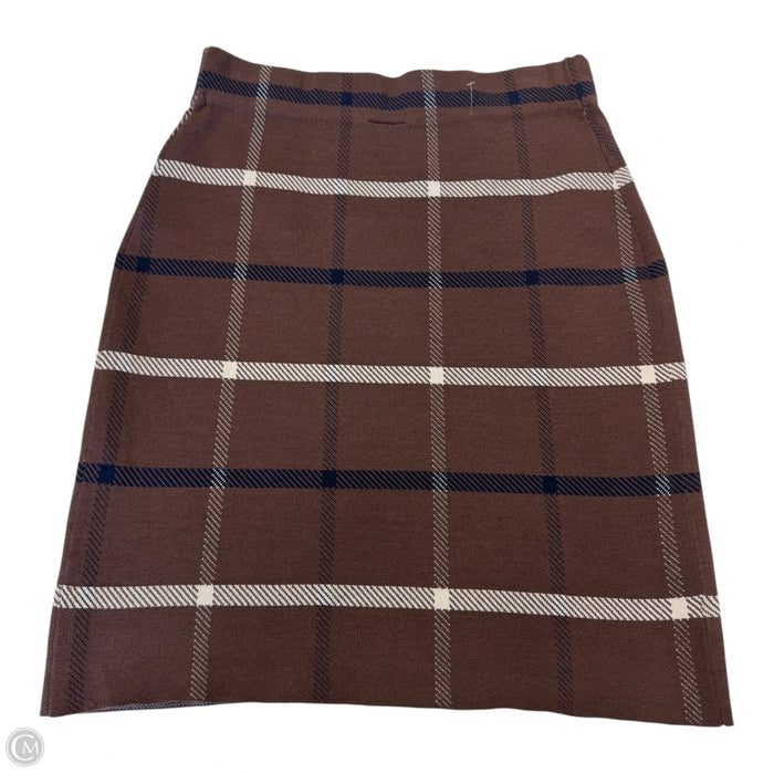 Skirt Mini & Short By Ann Taylor In Brown, Size: Lp