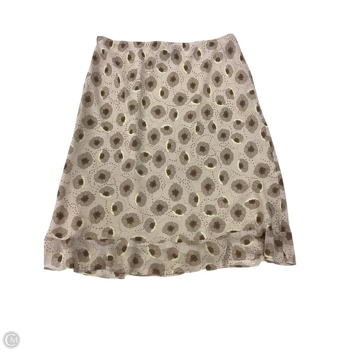 Skirt Mini & Short By Apostrophe In Tan, Size: L