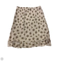 Skirt Mini & Short By Apostrophe In Tan, Size: L