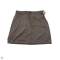 Skirt Mini & Short By Clothes Mentor In Brown, Size: L
