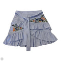 Skirt Mini & Short By Clothes Mentor In Striped Pattern, Size: L