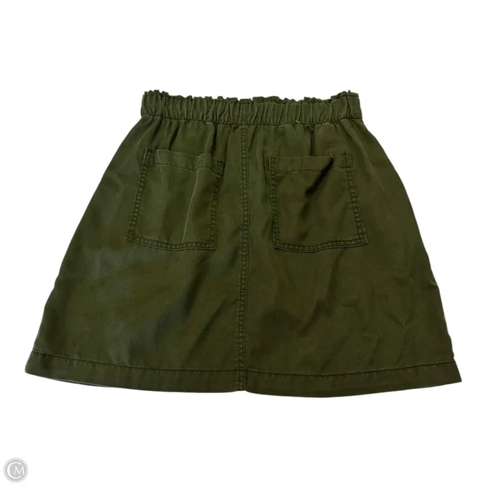 Skirt Mini & Short By Loft In Green, Size: S