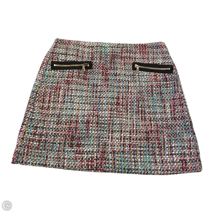 Skirt Mini & Short By Loft In Multi-colored, Size: 6